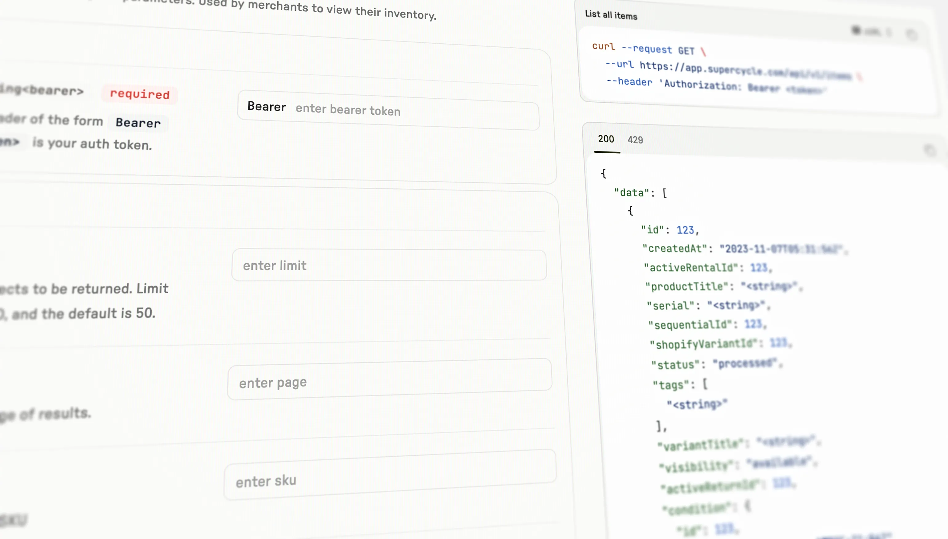 Admin API