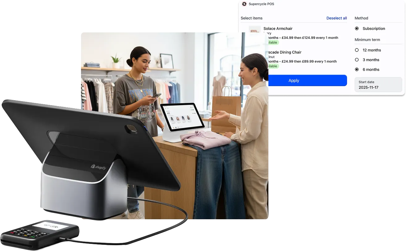 Supercycle on Shopify POS