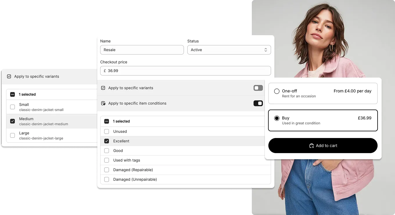 Improved resale management