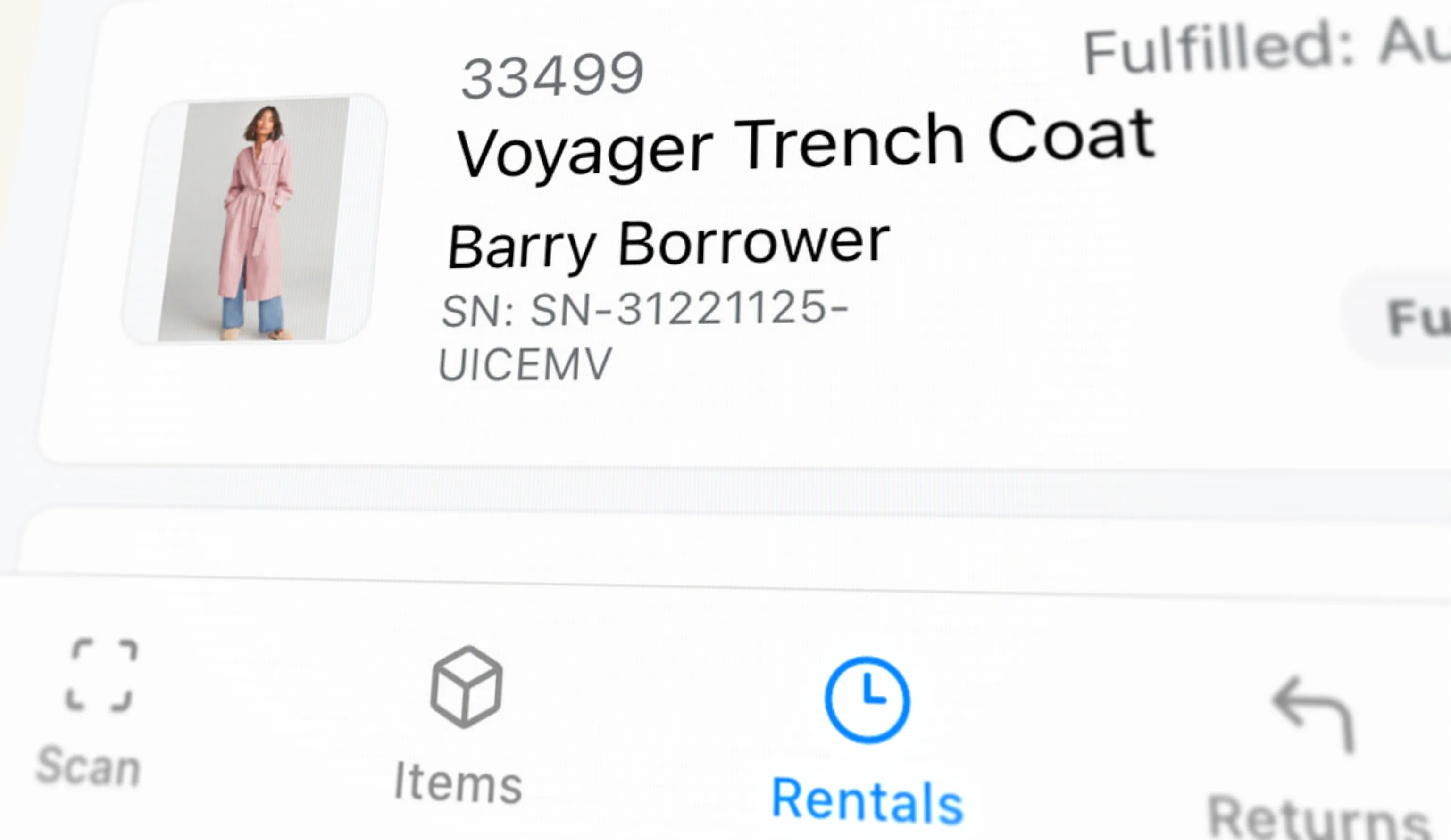 Scanner mobile app