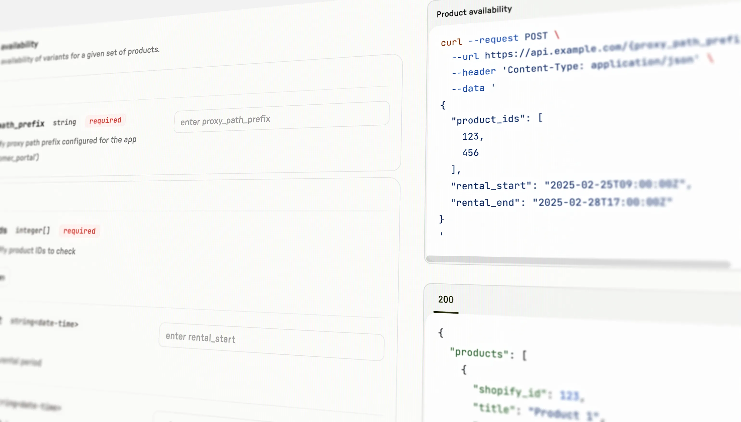 Storefront API